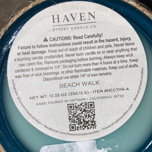 NEW Haven beach walk candle - Picture 4 of 5